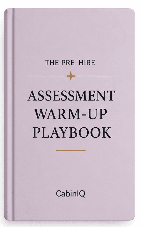 Cover of The Pre-Hire Assessment Warm-Up Playbook