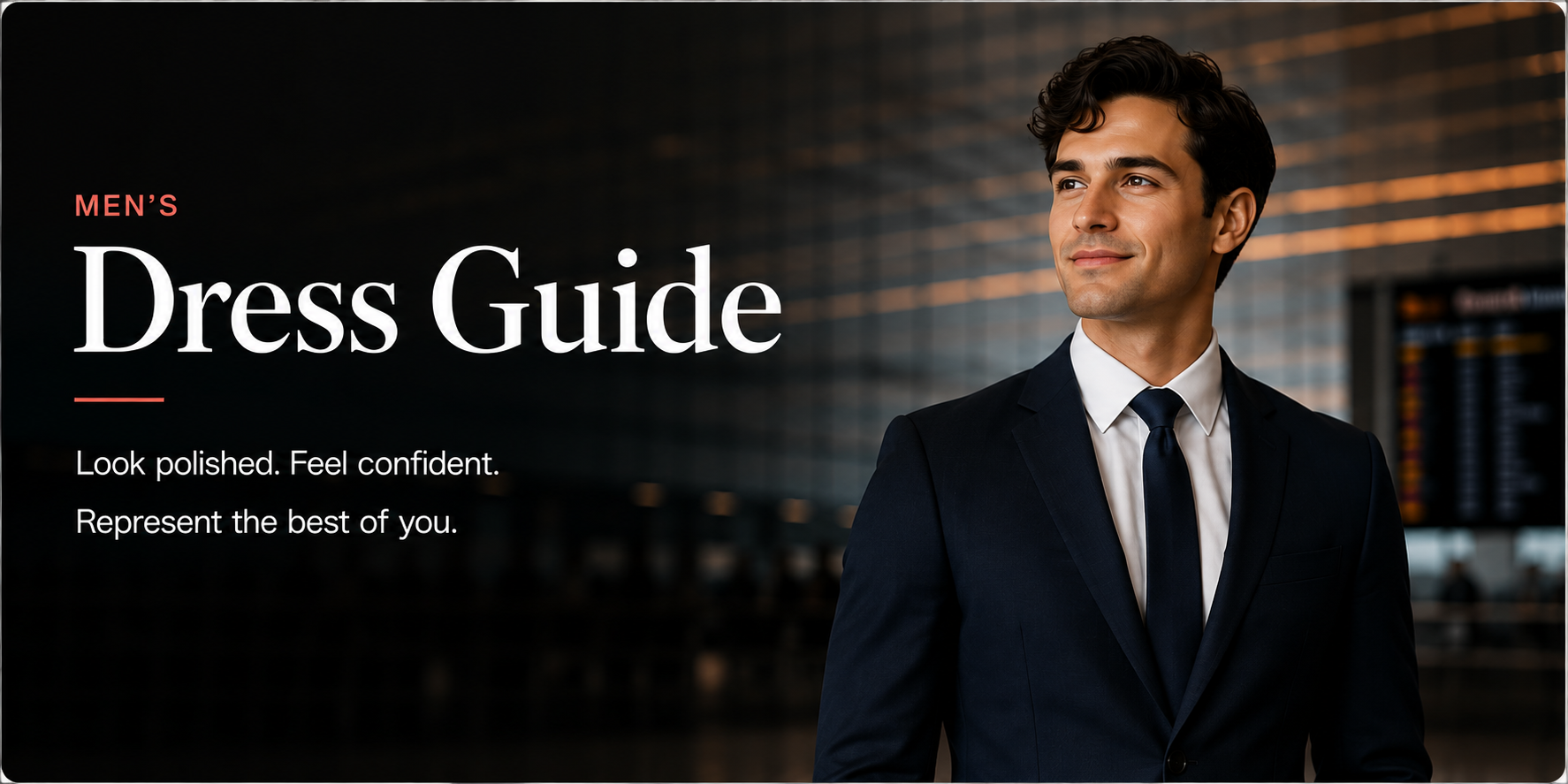 MEN'S Dress Guide - Look polished, feel confident