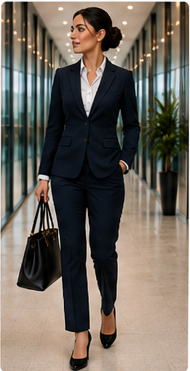 Navy Pantsuit